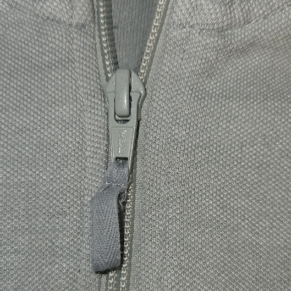 Vineyard Vines Y2K Men's Pale Blue Zip-Up Sweater